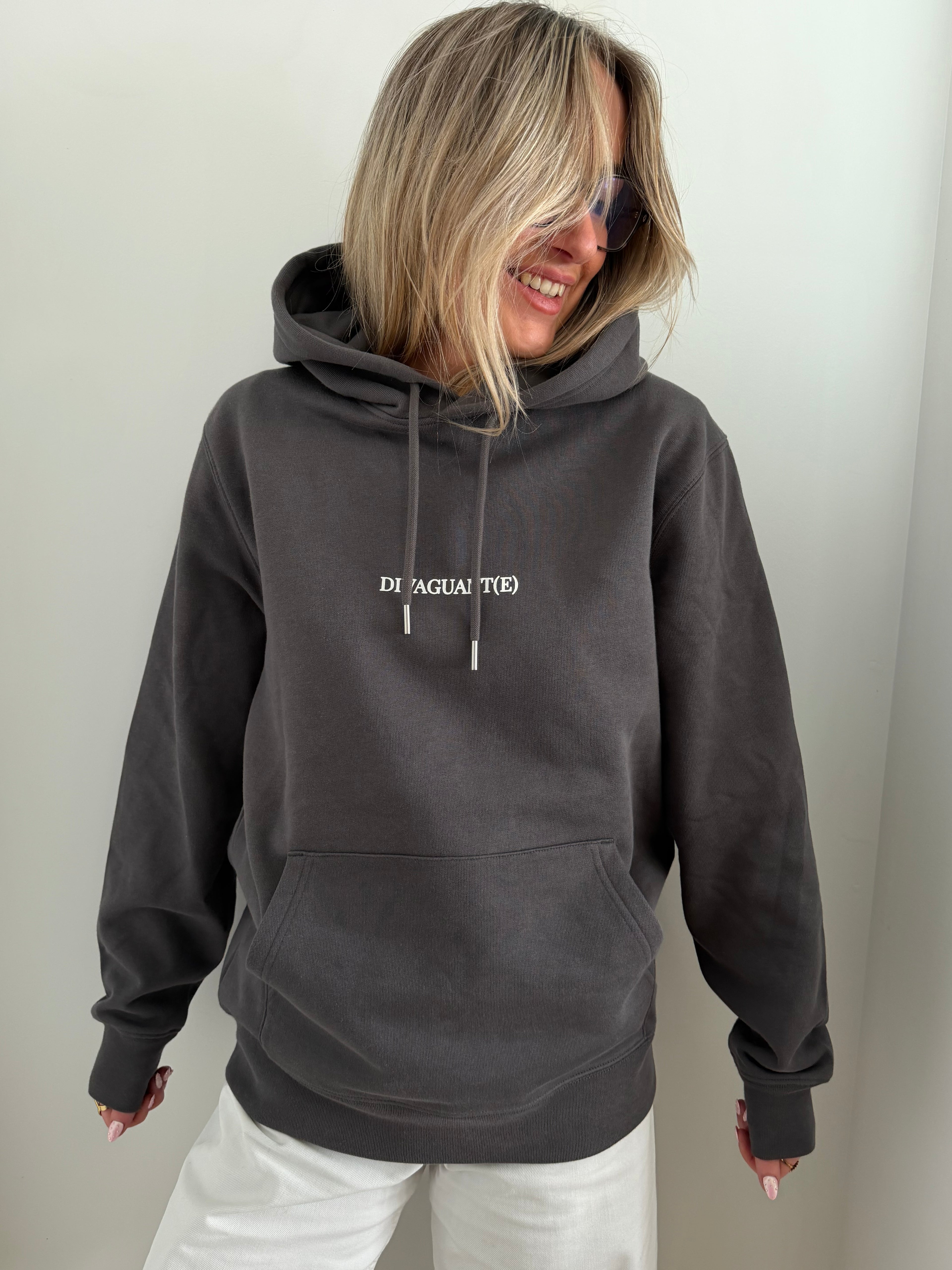 sweat gris en coton bio